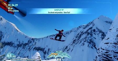 Co ja gram: demo SSX - Ratunku, jak się na tym jeździ?! [gameplay]