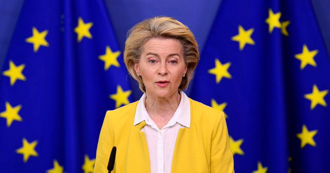 U. von der Leyen: Dodatkowych 50 mln dawek szczepionki BioNTech/Pfizer w drugim kwartale.