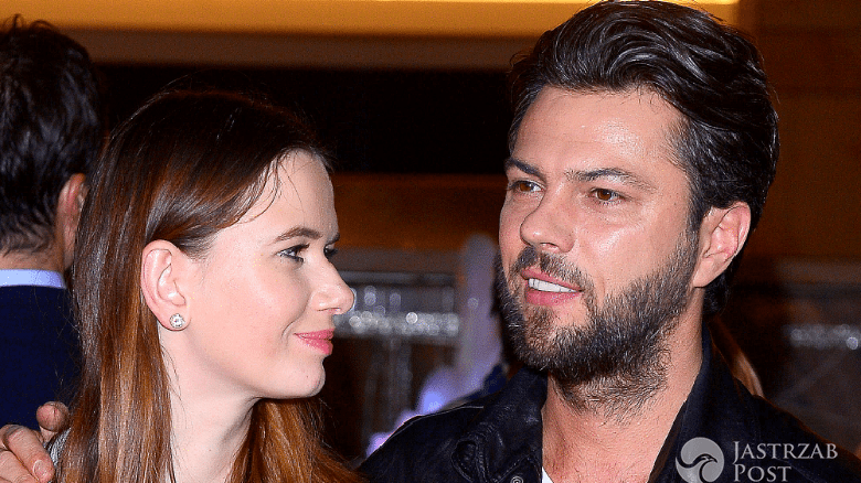 Karolina Malinowska i Olivier Janiak na imprezie Smyka