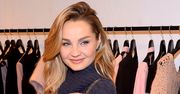 Małgorzata Socha pokazała, jak modnie nosić sweter z golfem. A jej spódnica? Piękna!