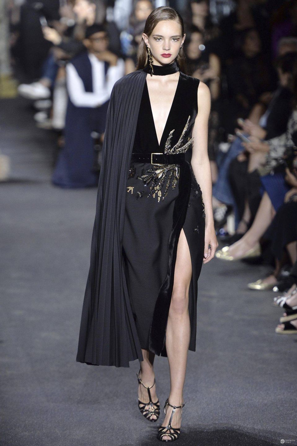 Paulina Frankowska, Elie Saab haute couture jesień-zima 2016/2017 (fot. ONS)