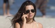 Sandra Staniszewska na plaży w koronowym bikini [PAPARAZZI]
