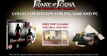 PoP: Classic w edycji kolekcjonerskiej Prince of Persia: Zapomniane Piaski