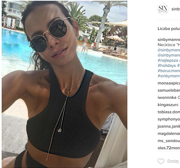 Sara Boruc w bikini