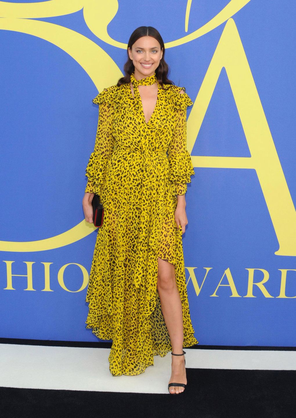 Irina Shayk – CFDA Fashion Awards 2018, kreacja: Diane von Furstenberg