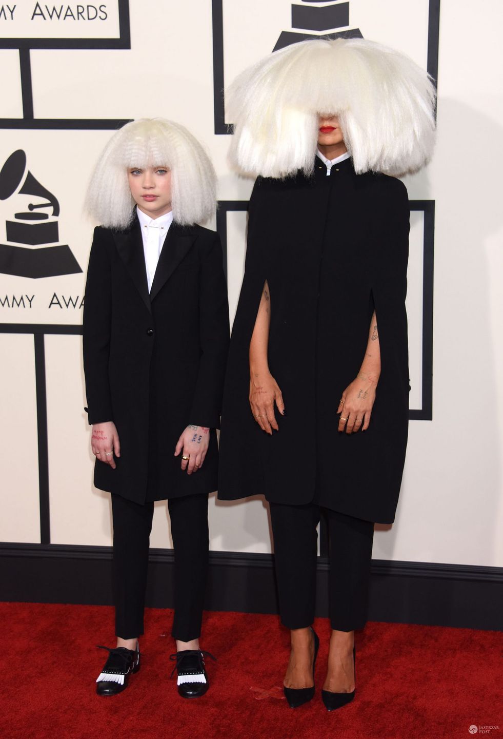 Sia w peruce na Grammy 2016