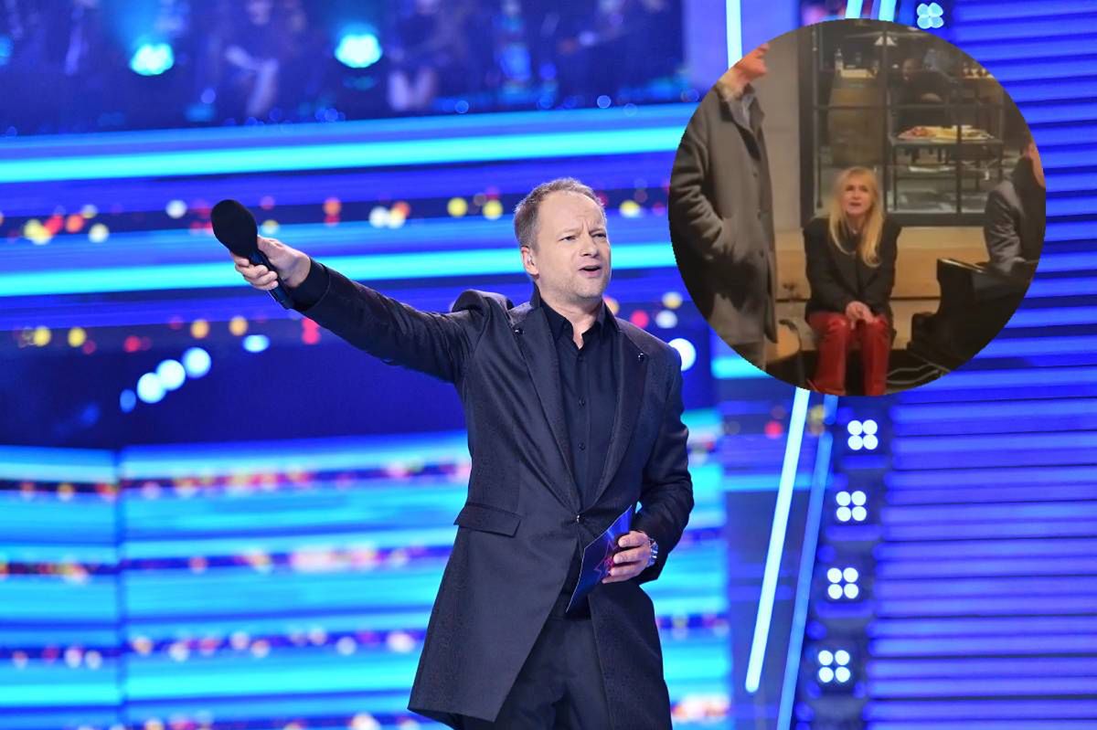 Maciej Stuhr popisał się talentem. Zagrał dla gwiazdy polskiego rocka