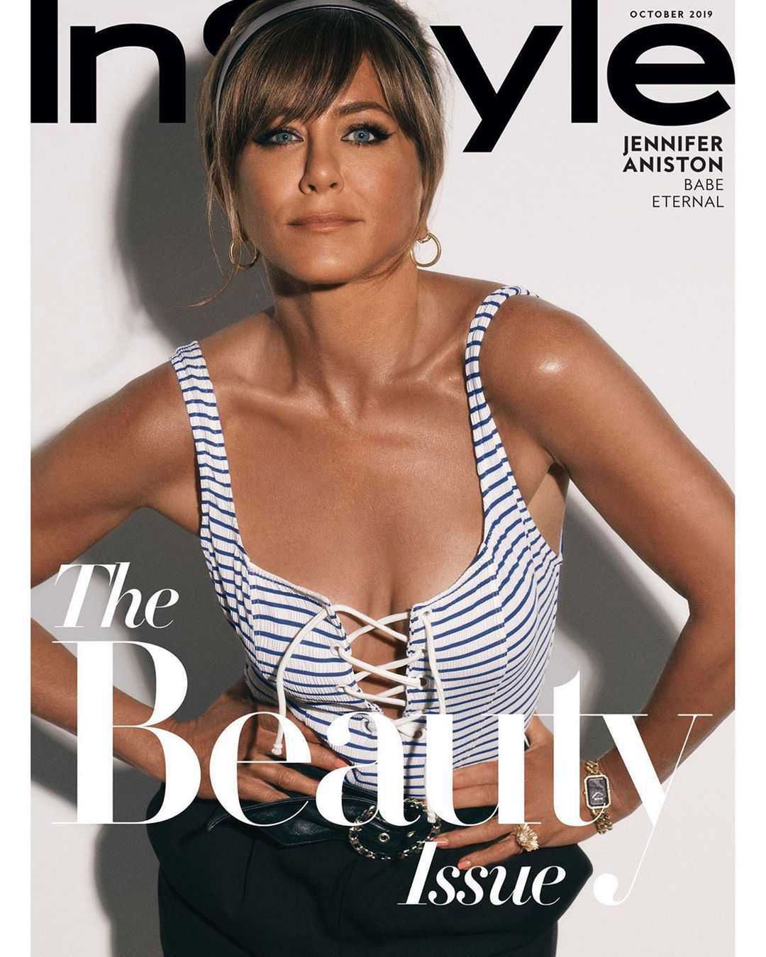 Jennifer Aniston na okładce InStyle