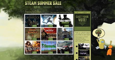 Steamowa wyprzedaż rozpoczęła się