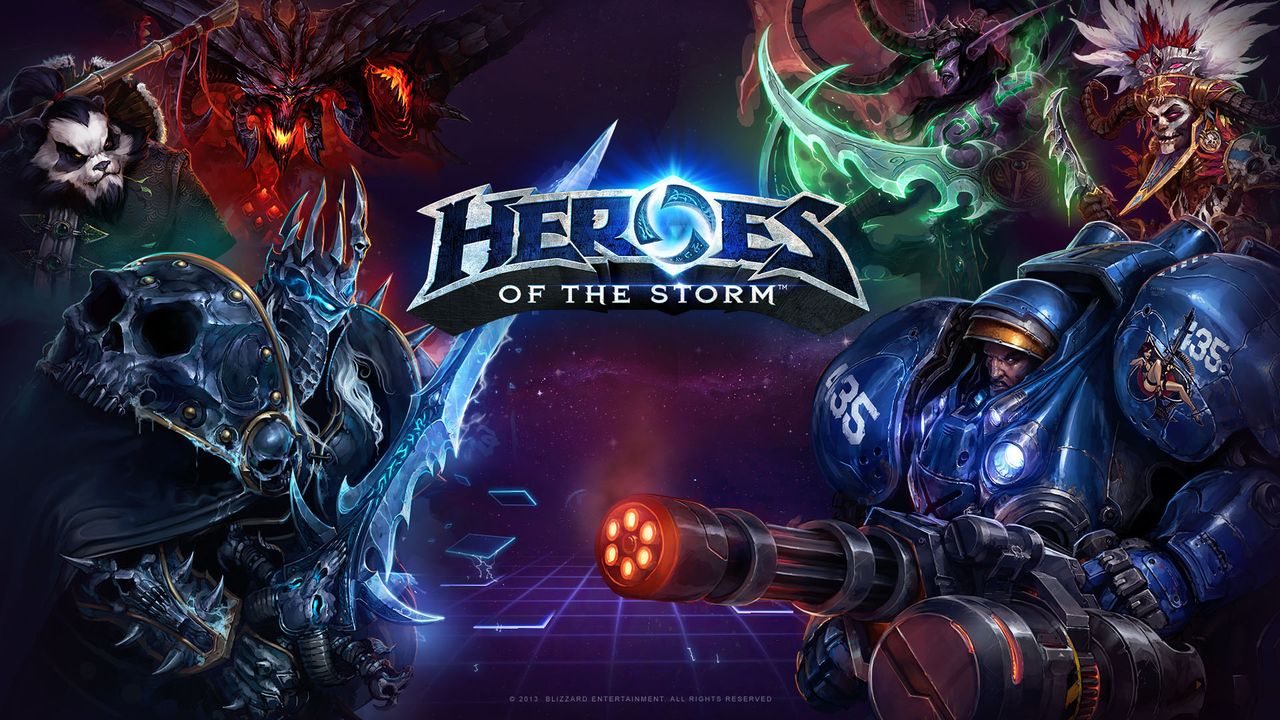 Blizzard pokazał Heroes of the Storm - masa kultowych bohaterów z ich gier na jednej mapie