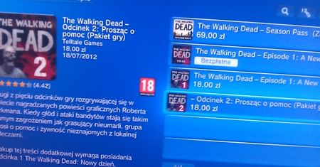 Krótka piłka: Drugi odcinek The Walking Dead trafił właśnie do polskiego PS Store