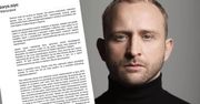 Porażające oświadczenie Borysa Szyca. To, co pokazał nie mieści się w głowie