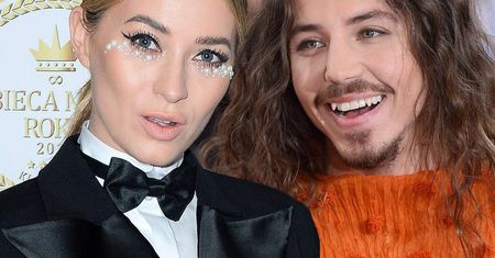 Michał Szpak wystylizowany jak Marcelina Zawadzka. Tak ubrani wyglądają jak bliźnięta
