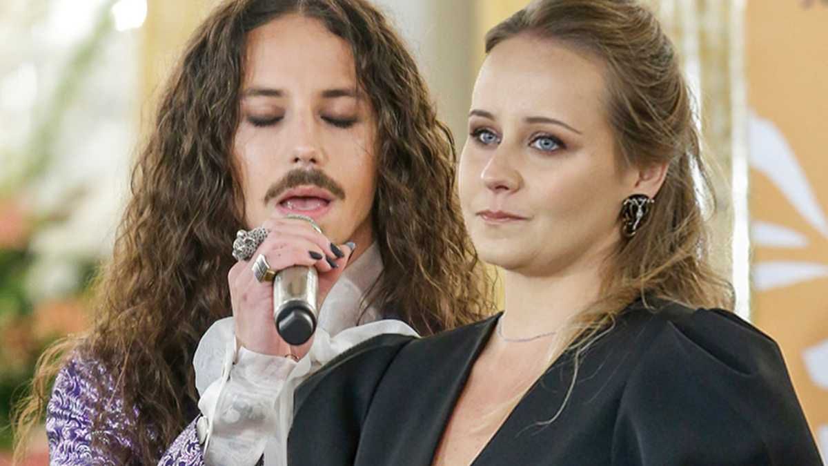 Michał Szpak na imprezie zniknął w cieniu siostry. Marlena pokazała klasę w najlepszym wydaniu