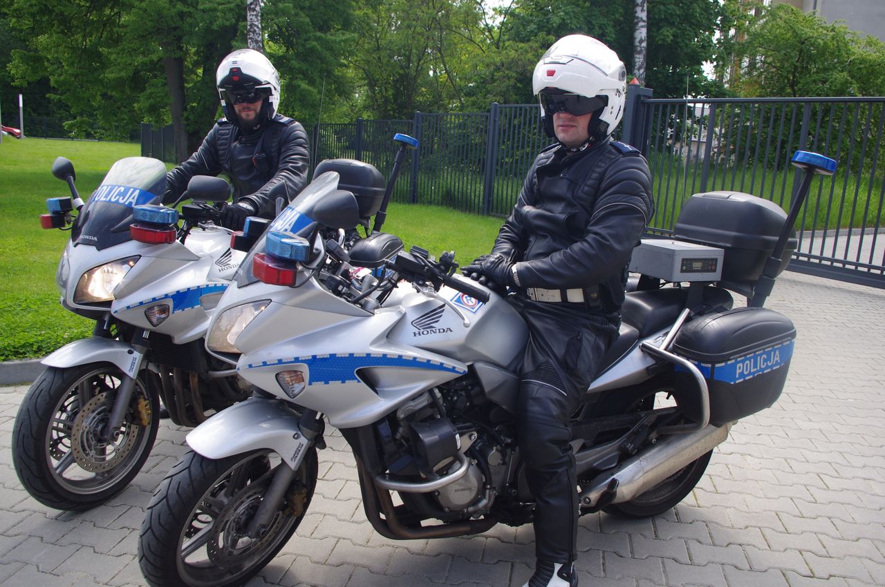 Służba na motocyklu