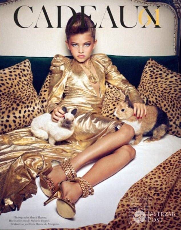 Thylane Blondeau w sesji dla "Vogue Paris" z 2011 roku (fot. Vogue Paris)