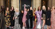 Gwiazdy na pokazie Le Défilé L'Oréal Paris: Joanna Horodyńska, Eva Longoria, Amber Heard, Doutzen Kroes