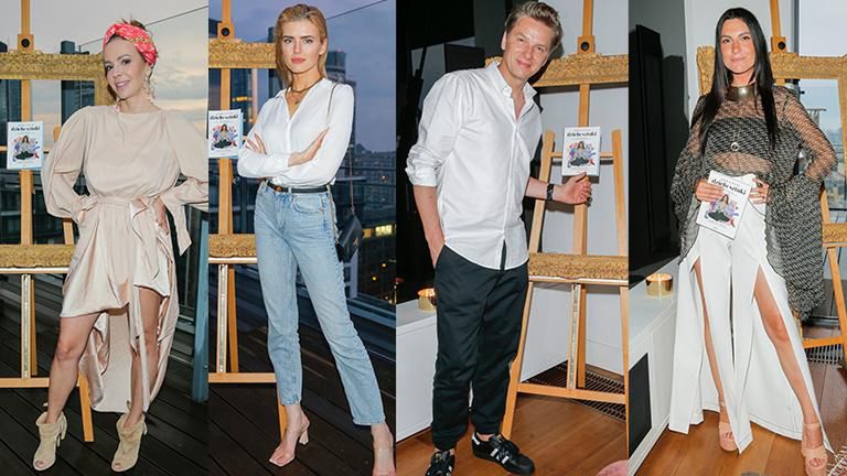 Gwiazdy na premierze książki Barbary Pasek: Wendzikowska, Leitner, Adamonis, Gąska, Torres