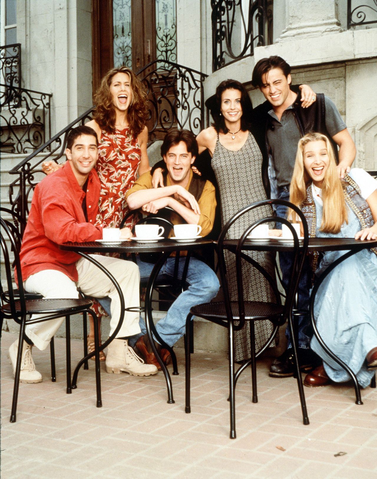 Jennifer Aniston, Matt Le Blanc, Courtney Cox, David Schwimmer, Lisa Kudrow, Matt Perry (ONS)