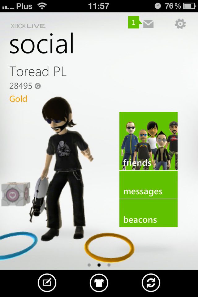 Xbox LIVE oficjalnie na iPhona i iPada