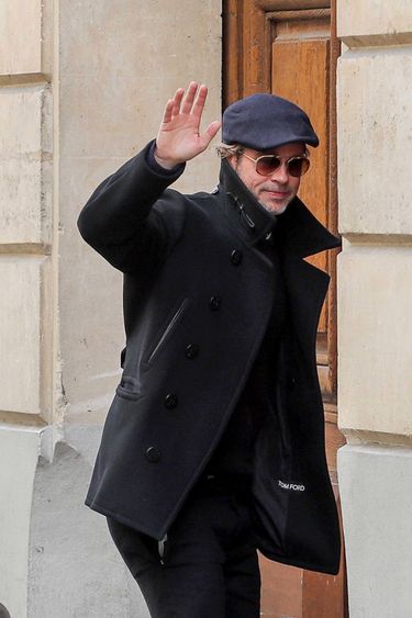 Brad Pitt odwiedził Maison de Verre w Paryżu