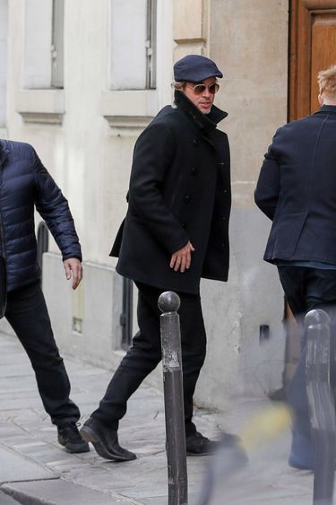 Brad Pitt odwiedził Maison de Verre w Paryżu