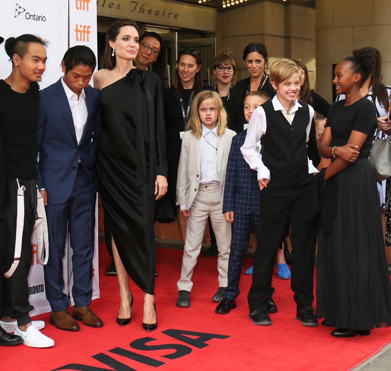 Angelina Jolie na czerwonym dywanie