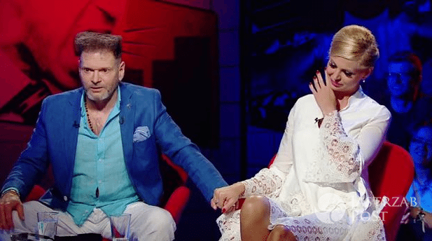 Krzysztof Rutkowski wraz ze swoją wybranką Mają Plich