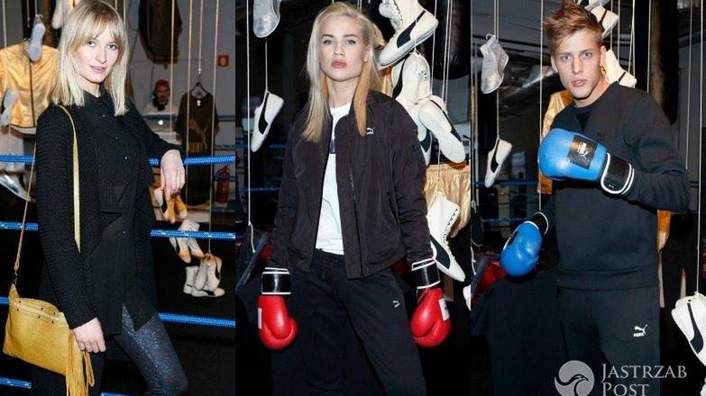 Uczestnicy Top Model na press day marki Puma
