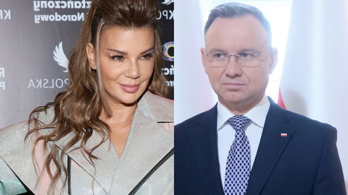 Edyta Górniak i Andrzej Duda (fot. EastNews)