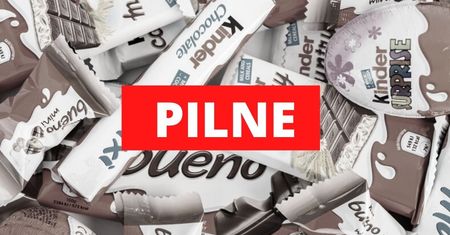 Kolejne słodycze Kinder wycofane z powodu Salmonelli. Znamy numery skażonych partii