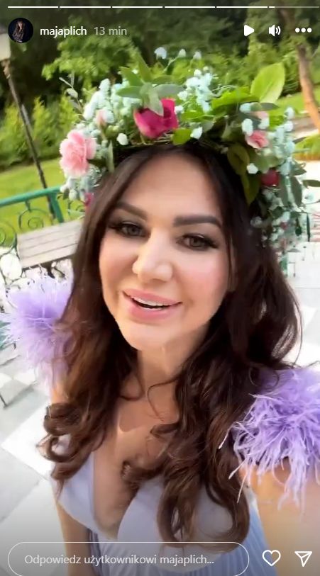 Maja Rutkowski odstroiła się na specjalną okazję