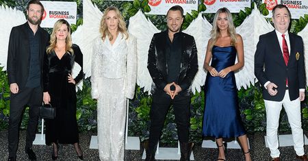Gwiazdy na Gali Businesswoman & life: Zofia Zborowska, Andrzej Wrona, Jacek Rozenek, Anna Wyszkoni, Baron, Sandra Kubicka