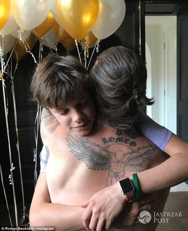 Romeo Beckham z okazji urodzin Davida Beckhama