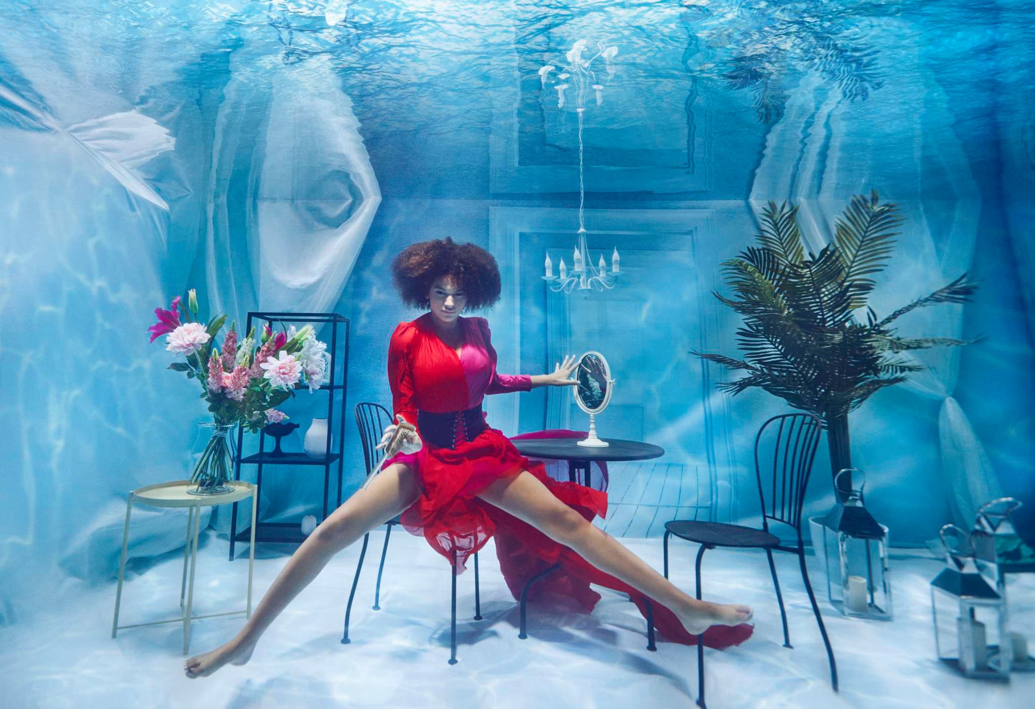 Sophie Reich – Top Model 7, sesja podwodna
