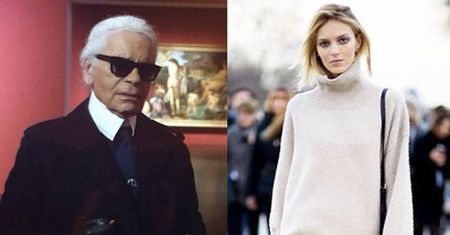 Karl Lagerfeld zaprojektował kapelusz specjalnie dla Anji Rubik!