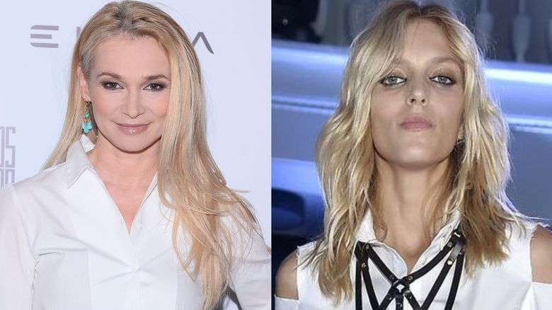 Ewa Pacuła i Anja Rubik