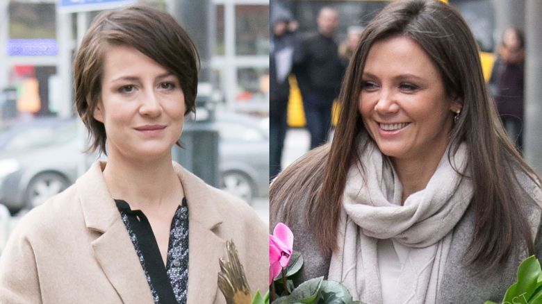 Maja Ostaszewska i Kinga Rusin