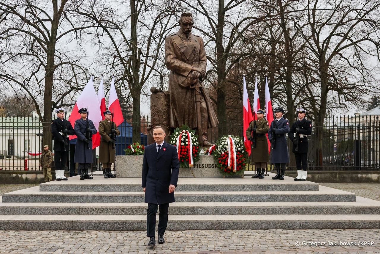 Warszawa świętuje 11 listopada. Prezydent Andrzej Duda na obchodach Narodowego Święta Niepodległości