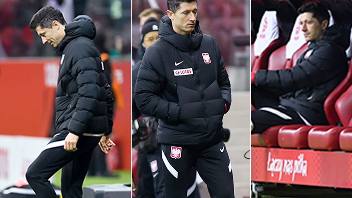 Robert Lewandowski - mecz Polska -Węgry