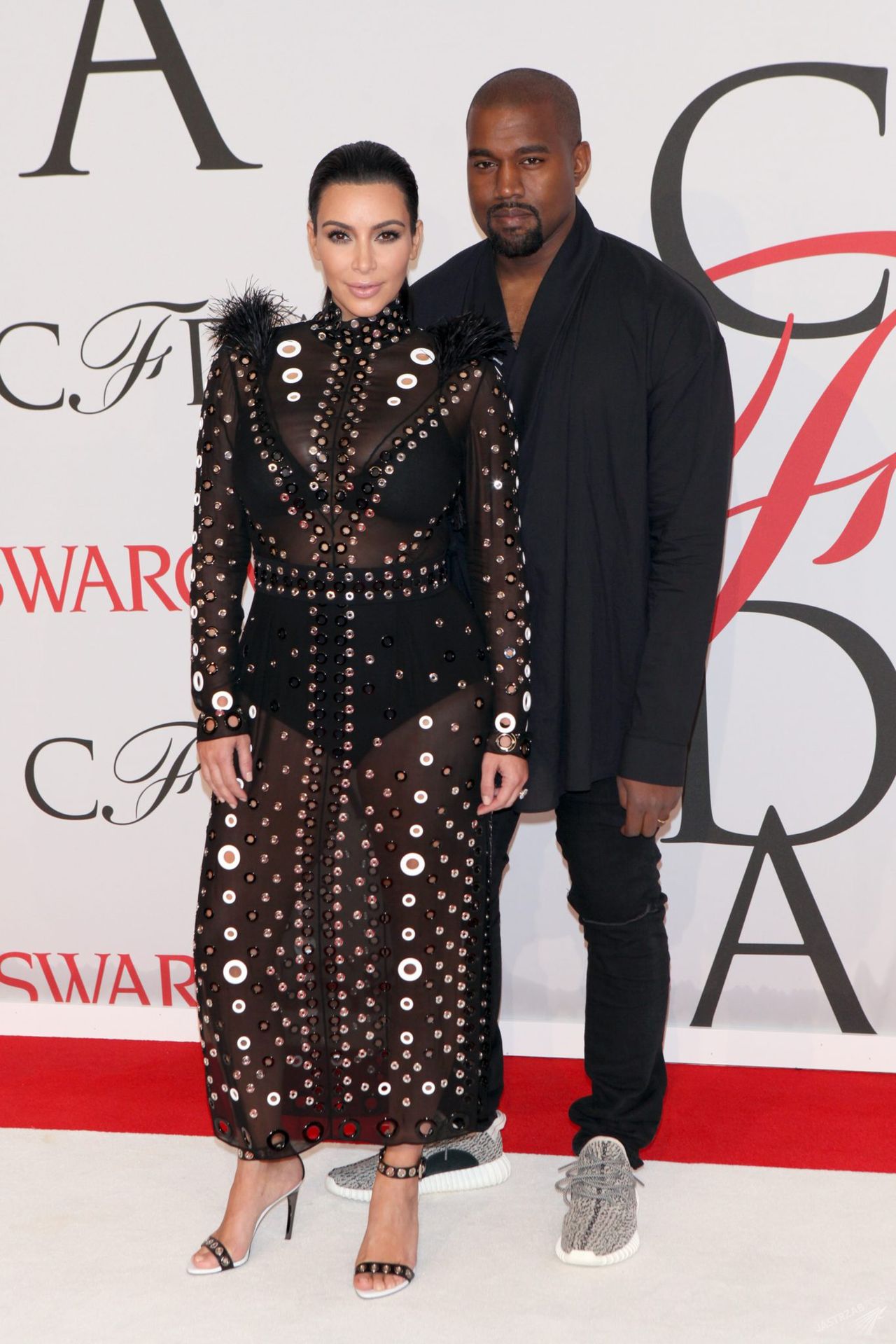 Kim Kardashian i Kanye West fot. ONS