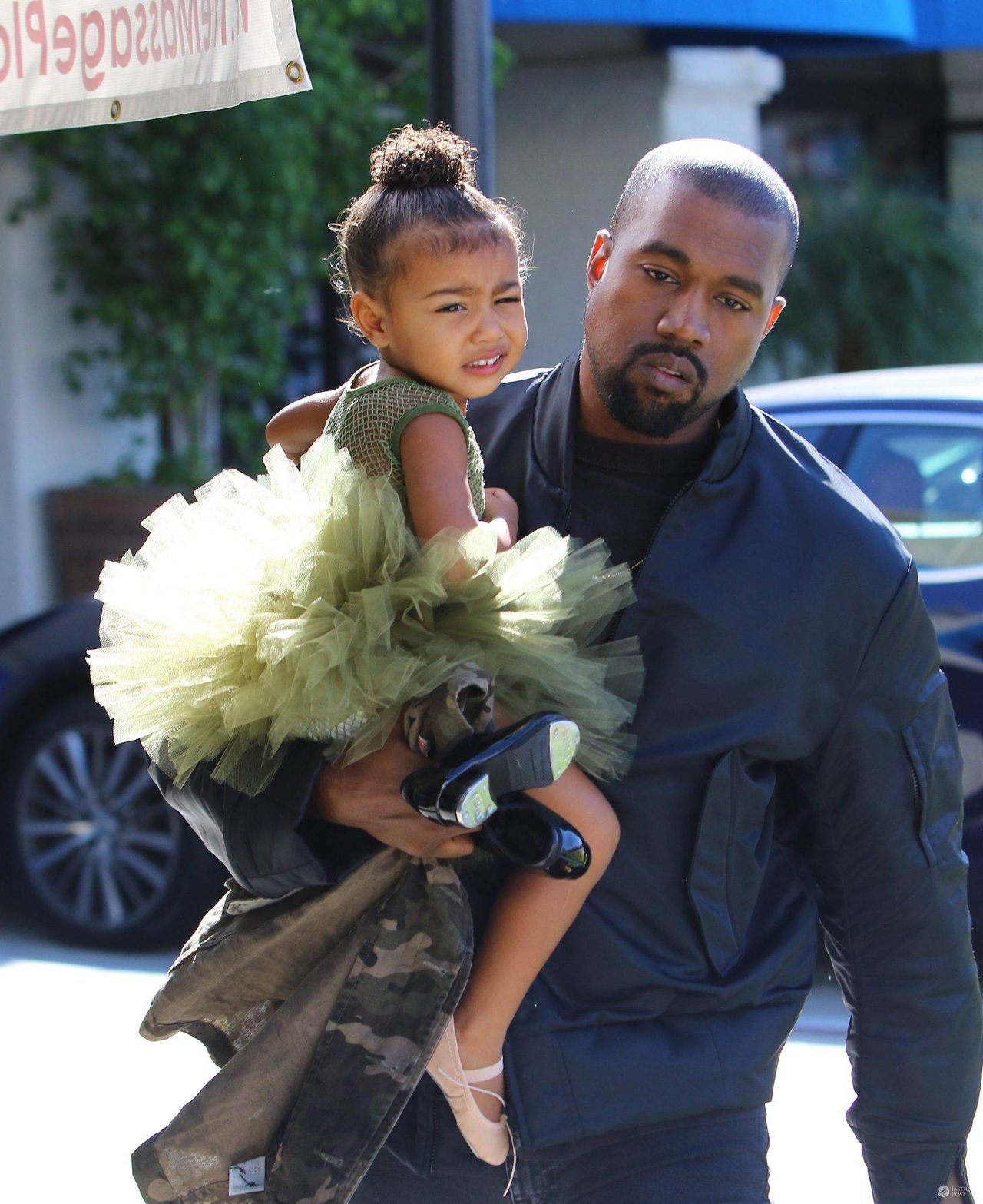 Kanye West z córką