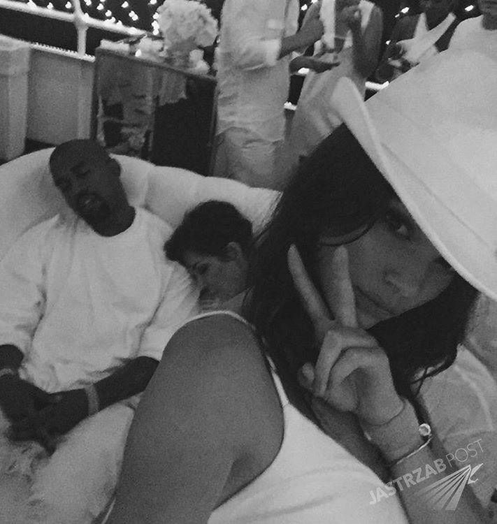 Kris Jenner i Kanye West