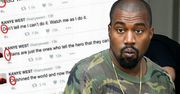 Kanye West zaszyfrował na Twitterze tajemniczą wiadomość. Ma ona związek z sagą Harry'ego Pottera!