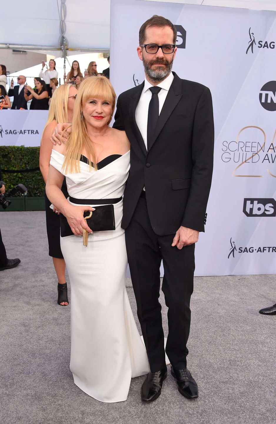 Patricia Arquette i  Eric White - SAG Awards 2019