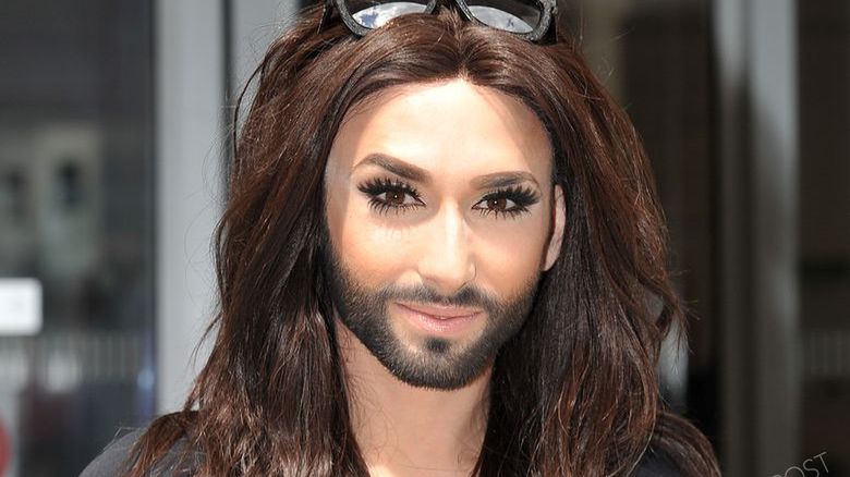 24 May 2014 - LONDON - UKEUROVISION WINNER CONCHITA WURST SEE AT THE BBC RADIO TWO STUDIOS AFTER APPEARING ON THE GRAHAM NORTON SHOWBYLINE MUST READ : XPOSUREPHOTOS.COM***UK CLIENTS - PICTURES CONTAINING CHILDREN PLEASE PIXELATE FACE PRIOR TO PUBLICATION *****UK CLIENTS MUST CALL PRIOR TO TV OR ONLINE USAGE PLEASE TELEPHONE   44 208 344 2007 **