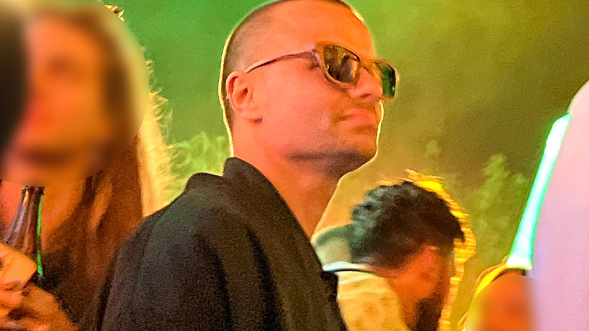 Marcin Hakiel na imprezie w klubie Luna Park (fot. exclusive)