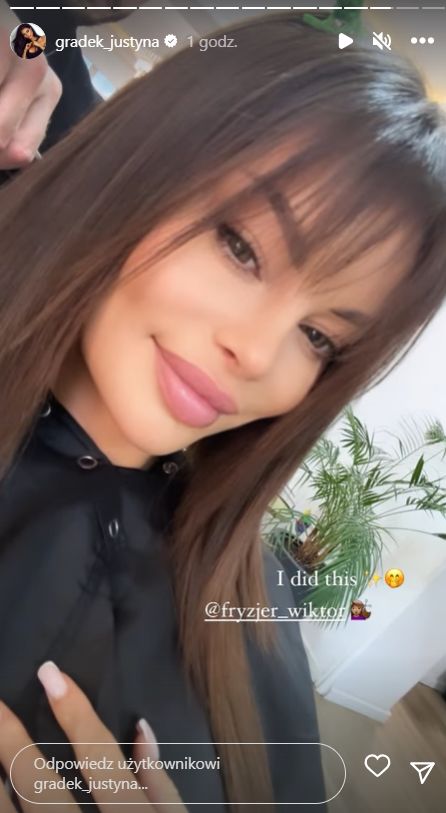 Co Justyna Gradek zmieniła w wyglądzie? (fot. Instagram)