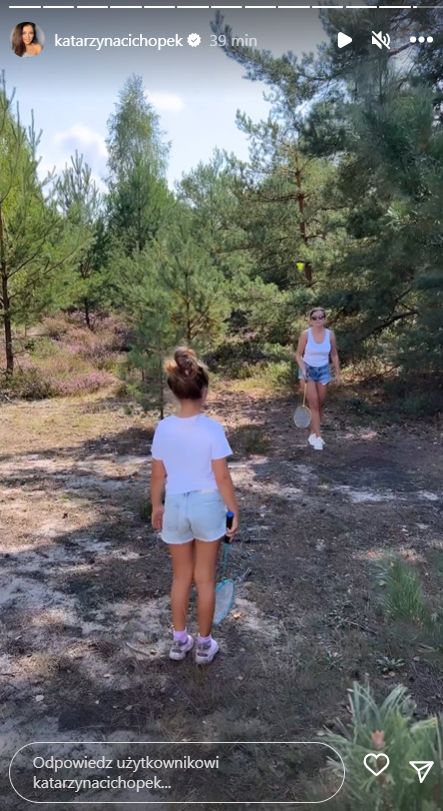 Kasia Cichopek zabrała dzieci na camping
