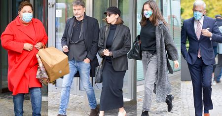 Gwiazdy sobotniego wydania "Dzień Dobry TVN": Dorota Wellman, Marcin Prokop, Hubert Urbański